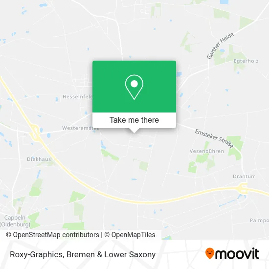 Roxy-Graphics map