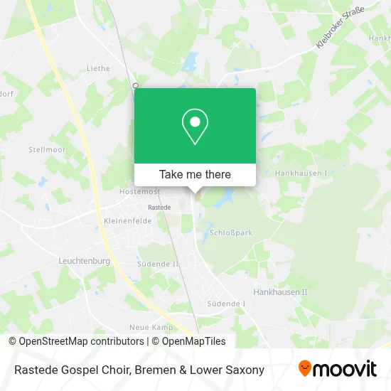 Rastede Gospel Choir map