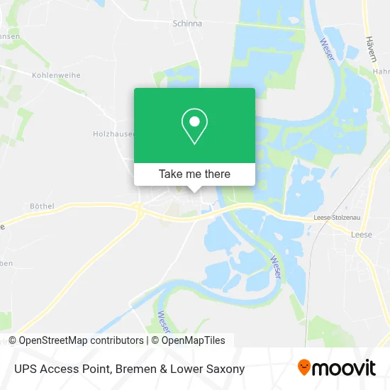 Ups Access Point map