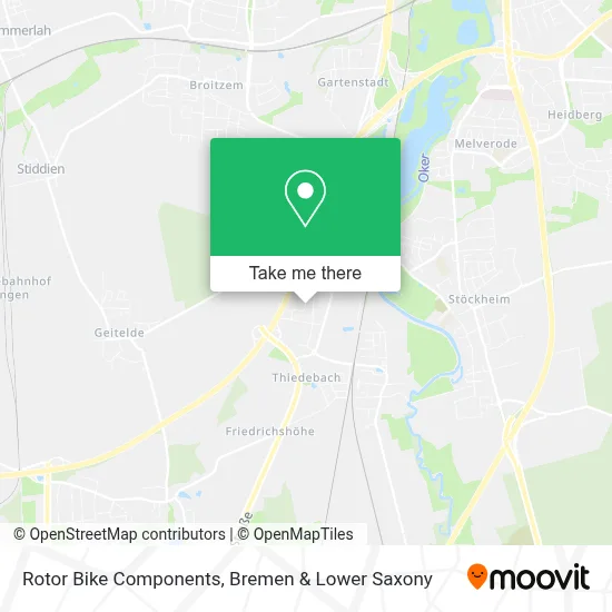 Rotor Bike Components map