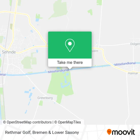 Rethmar Golf map