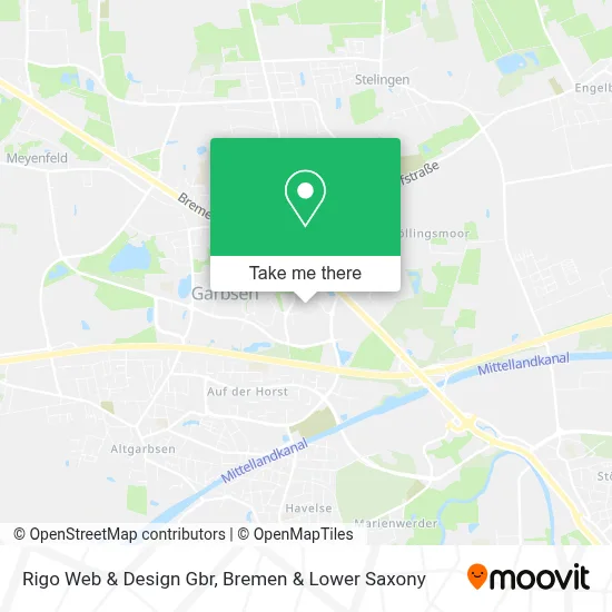 Rigo Web & Design Gbr map