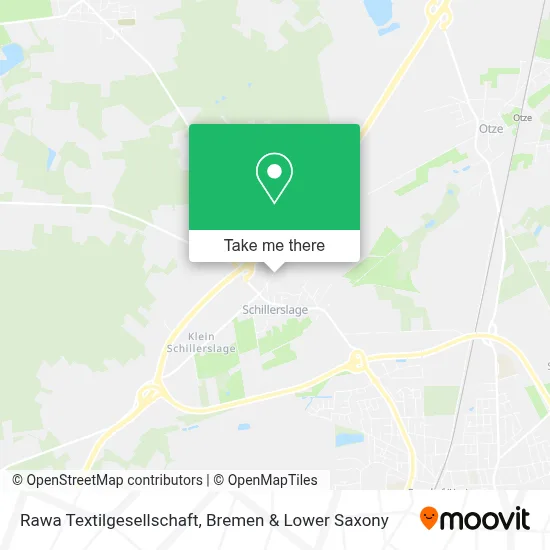 Rawa Textilgesellschaft map