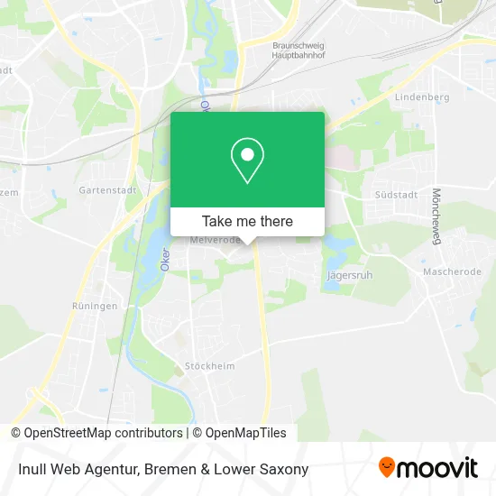 Inull Web Agentur map