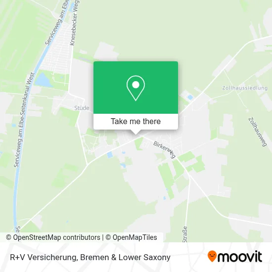 R+V Versicherung map