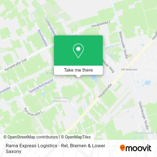 Rama Express Logistics - Rel map