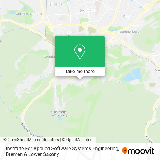 Institute For Applied Software Systems Engineering map