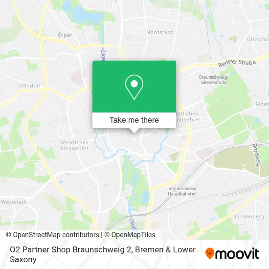O2 Partner Shop Braunschweig 2 map