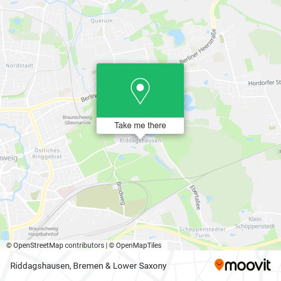 Riddagshausen map