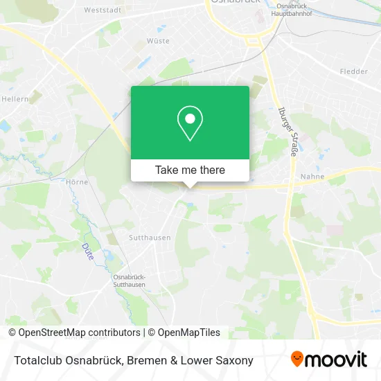 Карта Totalclub Osnabrück