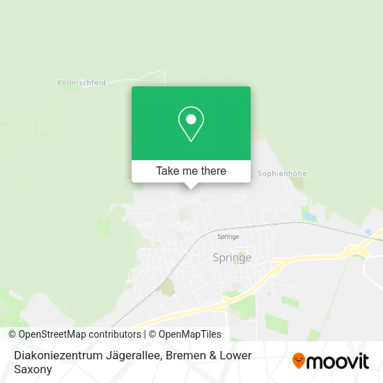 Карта Diakoniezentrum Jägerallee