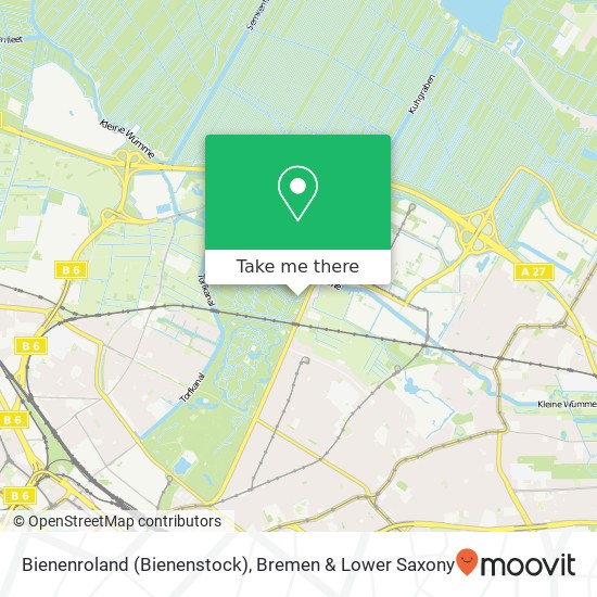 Bienenroland (Bienenstock) map