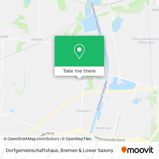 Dorfgemeinschaftshaus map