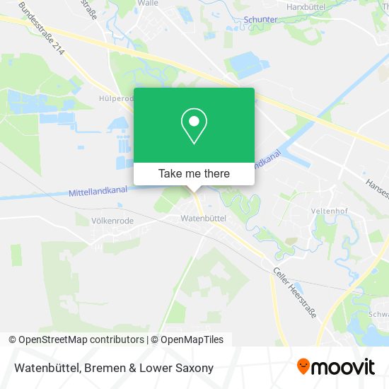 Watenbüttel map
