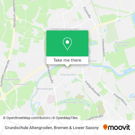 Grundschule Altengroden map