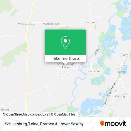 Schulenburg/Leine map