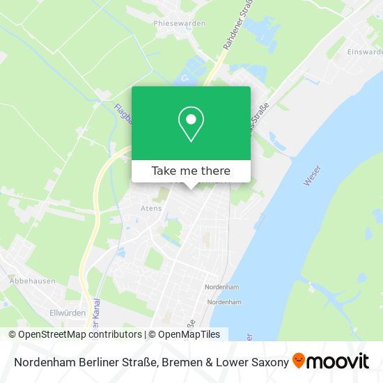 Nordenham Berliner Straße map