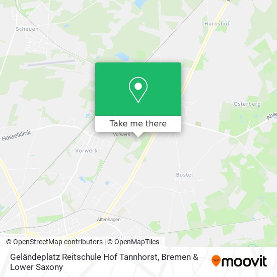 Geländeplatz Reitschule Hof Tannhorst map