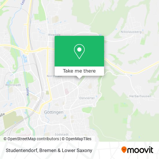 Studentendorf map