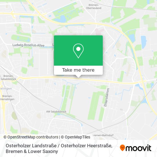 Osterholzer Landstraße / Osterholzer Heerstraße map