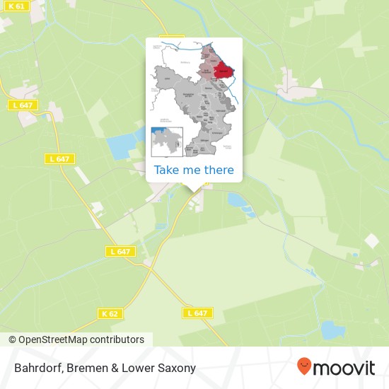 Bahrdorf map