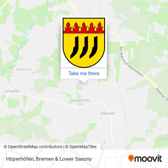 Höperhöfen map