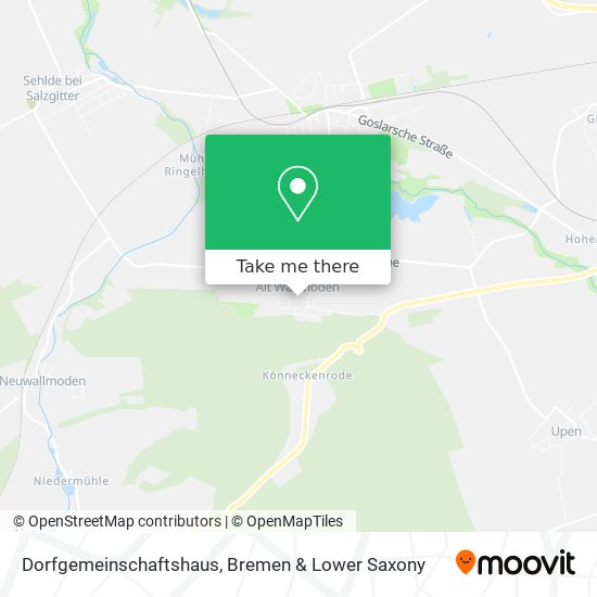 Dorfgemeinschaftshaus map