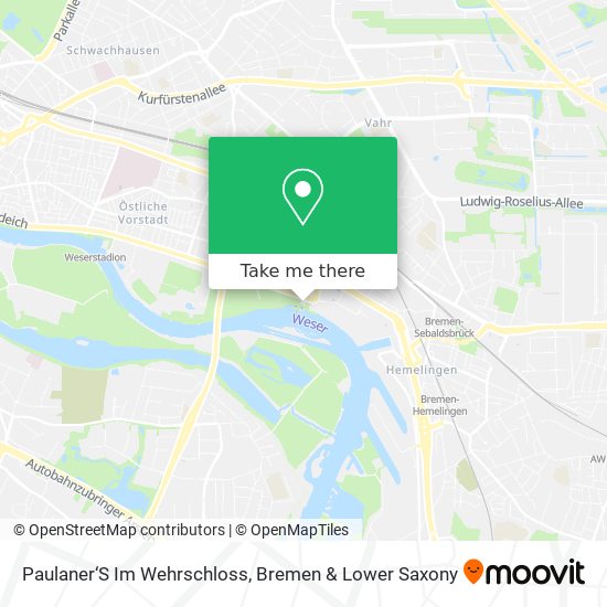 Paulaner‘S Im Wehrschloss map