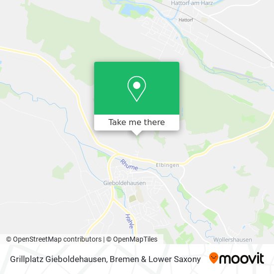 Grillplatz Gieboldehausen map