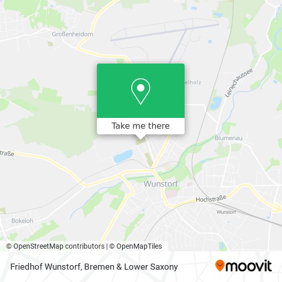 Friedhof Wunstorf map