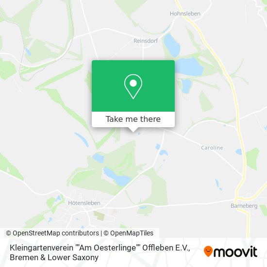 Kleingartenverein ""Am Oesterlinge"" Offleben E.V. map