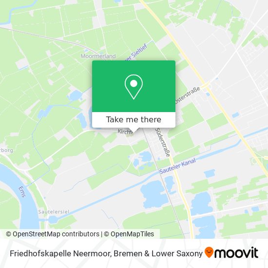 Friedhofskapelle Neermoor map