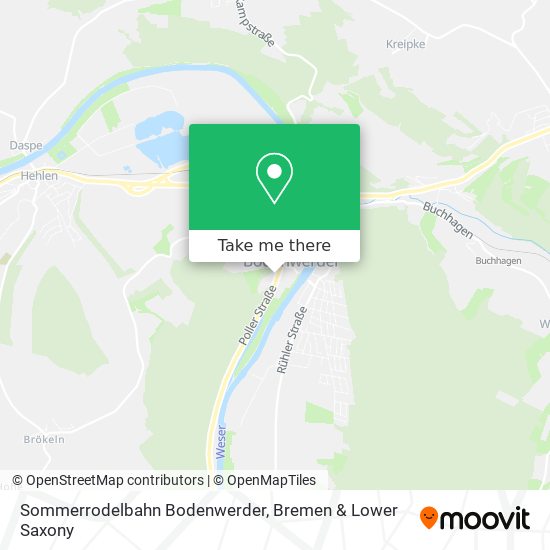 Sommerrodelbahn Bodenwerder map