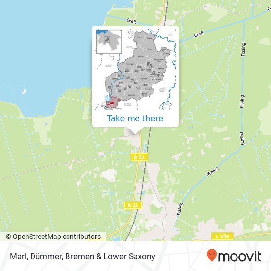 Marl, Dümmer map