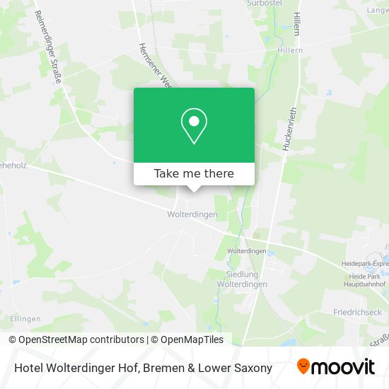 Hotel Wolterdinger Hof map