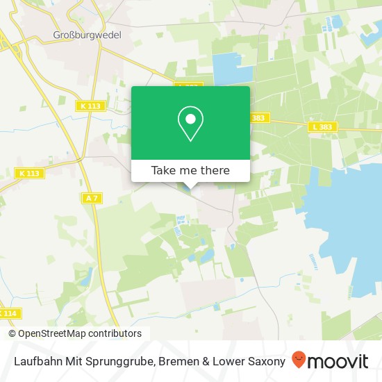 Laufbahn Mit Sprunggrube map