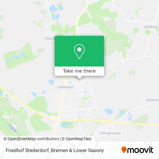 Friedhof Stederdorf map