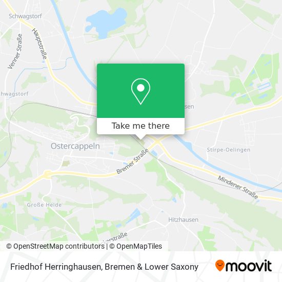 Friedhof Herringhausen map