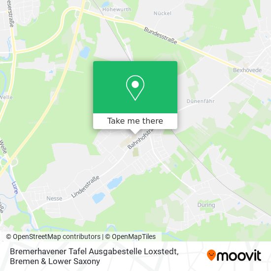 Bremerhavener Tafel Ausgabestelle Loxstedt map