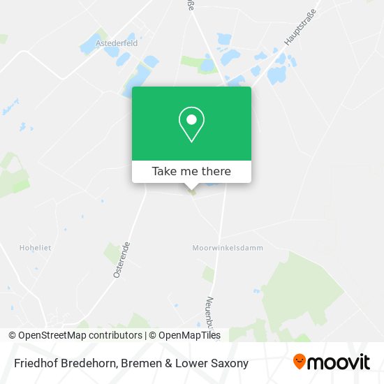 Friedhof Bredehorn map