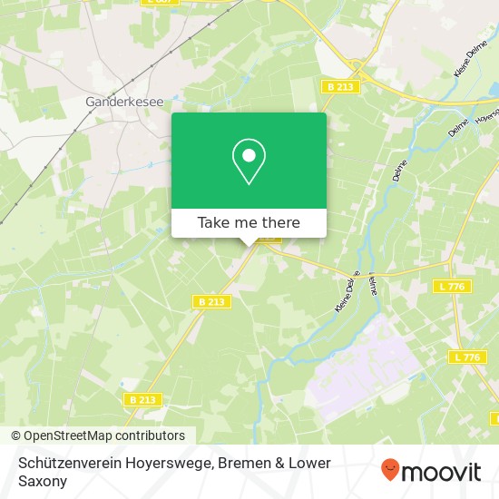 Schützenverein Hoyerswege map