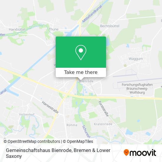 Gemeinschaftshaus Bienrode map