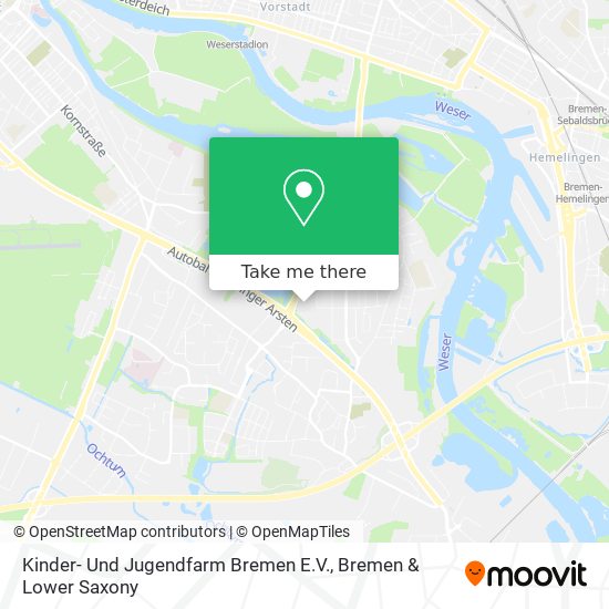 Kinder- Und Jugendfarm Bremen E.V. map
