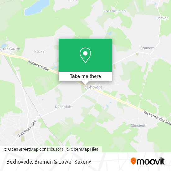 Bexhövede map