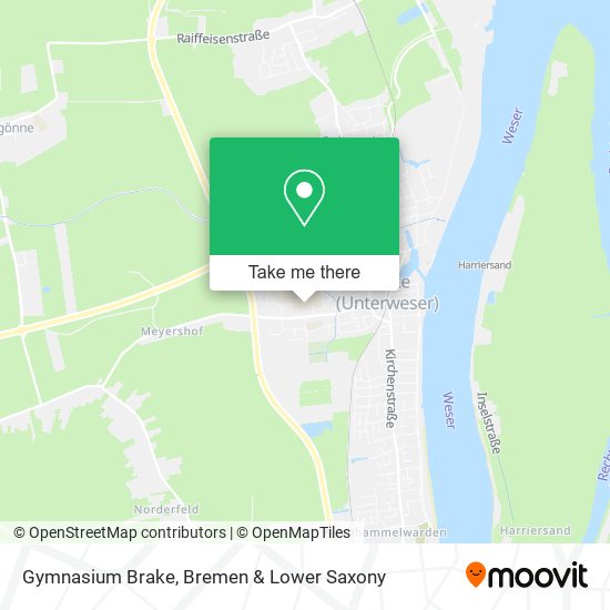 Gymnasium Brake map