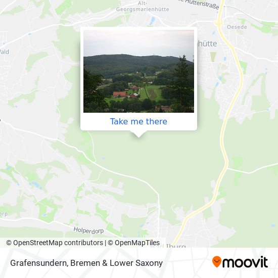 Grafensundern map