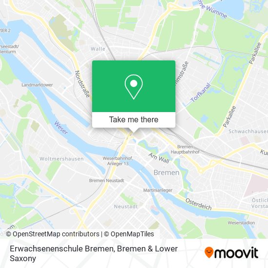 Erwachsenenschule Bremen map