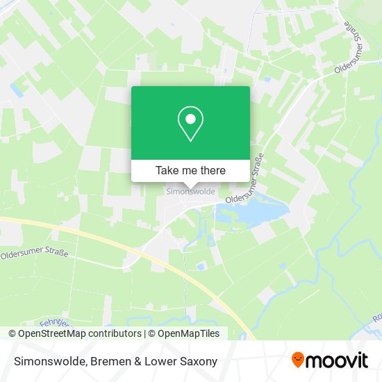 Simonswolde map