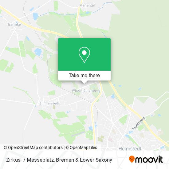 Zirkus- / Messeplatz map