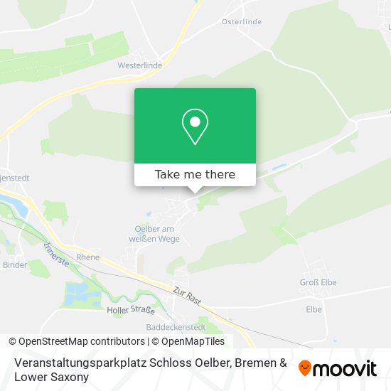 Veranstaltungsparkplatz Schloss Oelber map